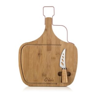 Bamboo Cheese Board D/Pink