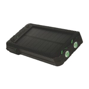 Surviva solar power bank w/flashlight & lighter 12000mAh