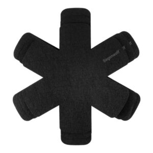 Pot & Pan Protectors, Set of 3 (Black) x2