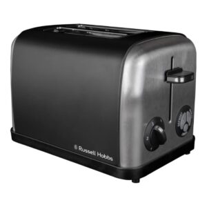 Russell Hobbs 2-Slice Matt Black Toaster, 950W