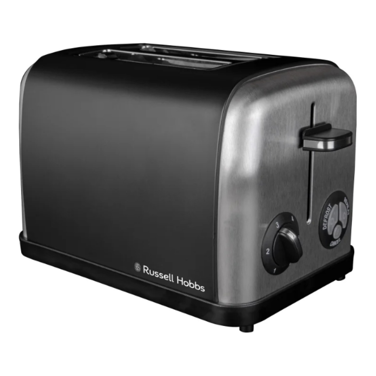 Russell Hobbs 2-Slice Matt Black Toaster, 950W
