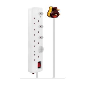 High surge protected 8 way multiplug