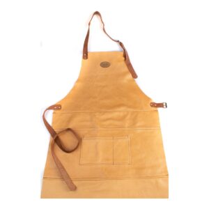 LEATHER APRONS - LIGHT BROWN