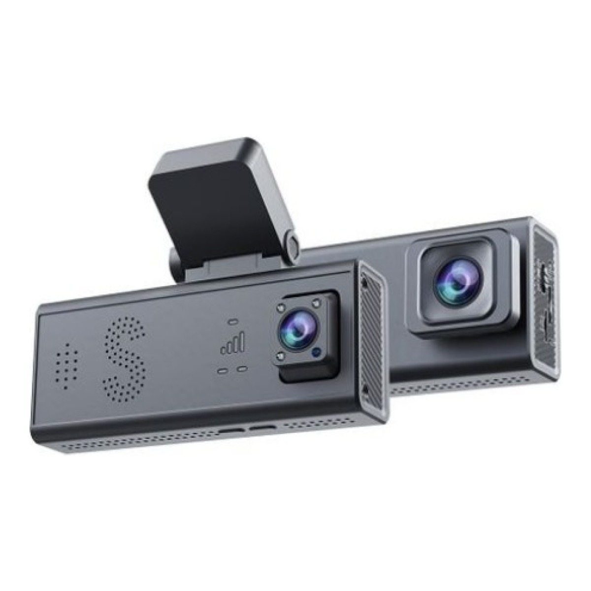 AGRI SOLSEC- 4G GPS Dual View Dash Cam with- SIMCARD and Memory