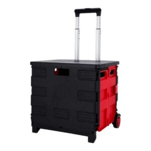 Rolling Portable Foldable Utility Cart Crate