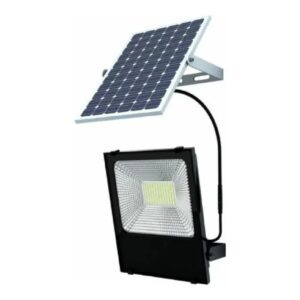 LED Solar Floodlight & Panel 100w
