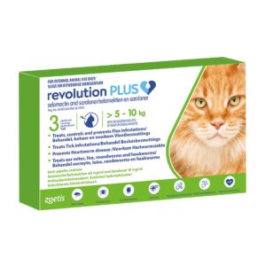 Revolution Plus 1.0ml x 3 tubes - 5kg -10kg