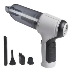 3 -1 Portable Rechargeable Cordless Vacuum Cleaner - Grey
