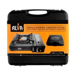 ALVA 220g Single Burner Canister Stove