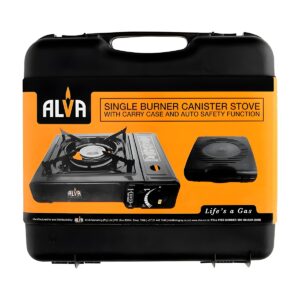 ALVA 220g Single Burner Canister Stove