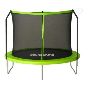 DCT Bounceking 8ft(2.4m) Round With Safety Net Trampoline (Off-ground)
