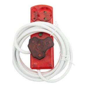 Ellies 4 Way Surge Secure Power Protector Extension Cord 3m