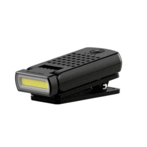 LEDLENSER W1R WORK Black Rechargeable Clip Light 220Lum