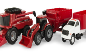 1/64 CASE IH 4 PIECE SET