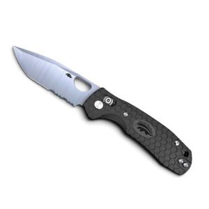 Honey badger Cross Bolt Tanto Knife Honey Comb