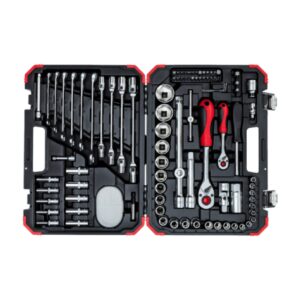 SOCKET SET GED RED 1/4″+ 3/8″+1/2″172PCE
